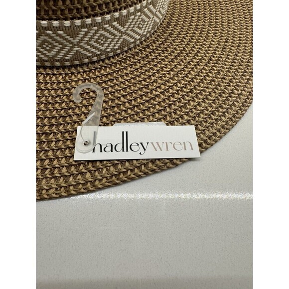 Hadley wren Mesa Panama Hat Toffee/Cream new main image 4